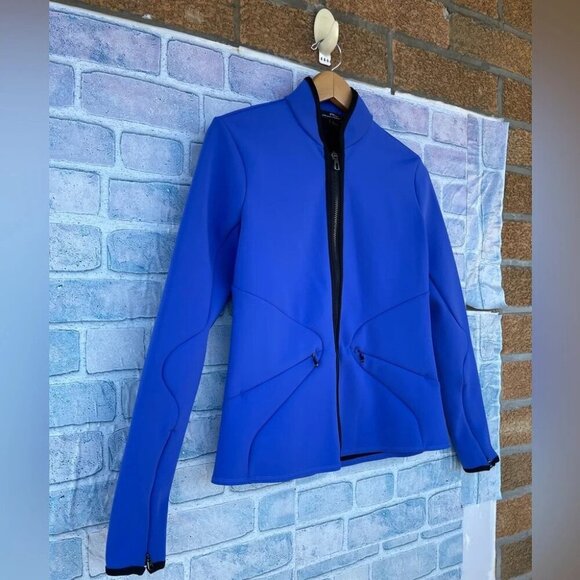 Ralph Lauren RLX sporty scuba cobalt  blue jacket with zippers size medium - Picture 2 of 10